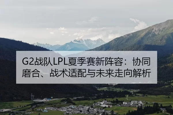 G2战队LPL夏季赛新阵容：协同磨合、战术适配与未来走向解析